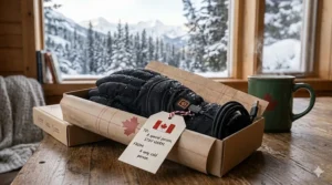 Stylish unisex grey USB heated gloves suitable for men and women during Canadian autumn and winter.