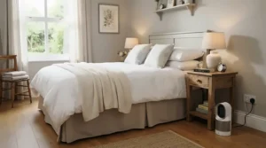 Keeping overnight visitors comfortable with portable basement heaters under $150 CAD.